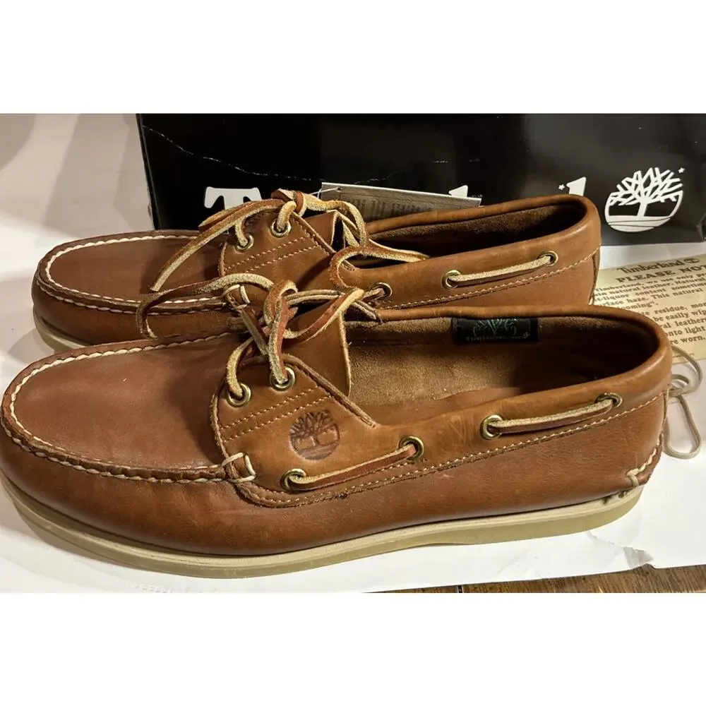 Men's Timberland® Authentic Boat Shoe 8.5 US - Brown Model 85077